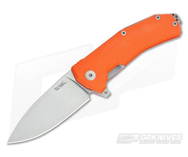 LionSteel KUR Flipper Orange G10 - LS-KUR-OR