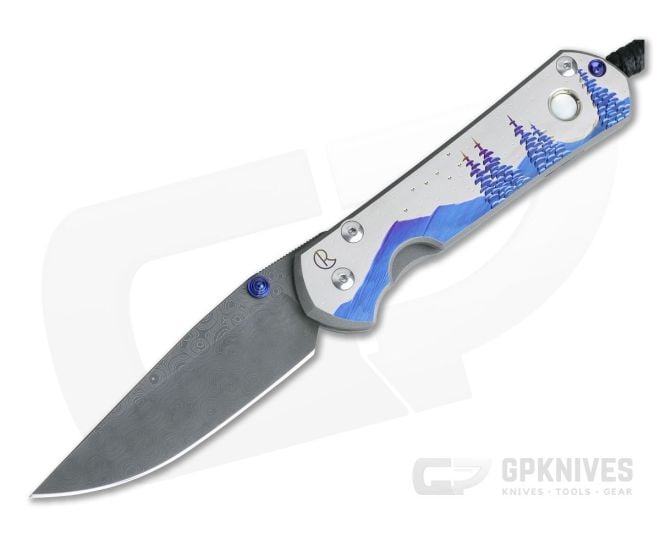 Chris Reeve Large Sebenza 21 Unique Night Sky w/Big Dipper, MOP