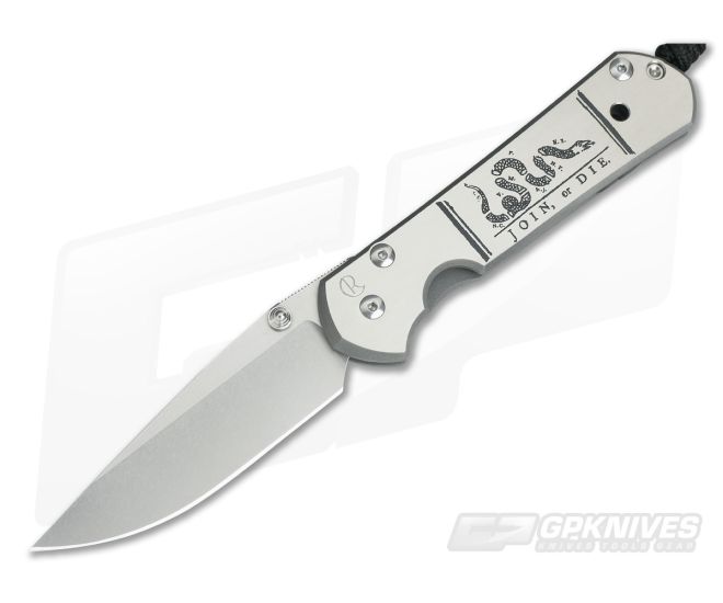 Chris Reeve Large Sebenza 21 CGG Join or Die - CRK-L21-1248