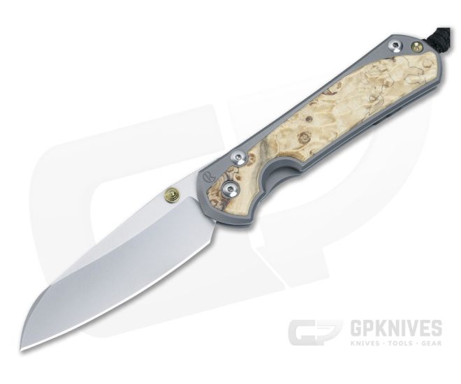 Chris Reeve Large Sebenza 31 Frame Lock Folder Box Elder Inlay MagnaCut Insingo L31-1126-001 - CRK-L31-1126-001