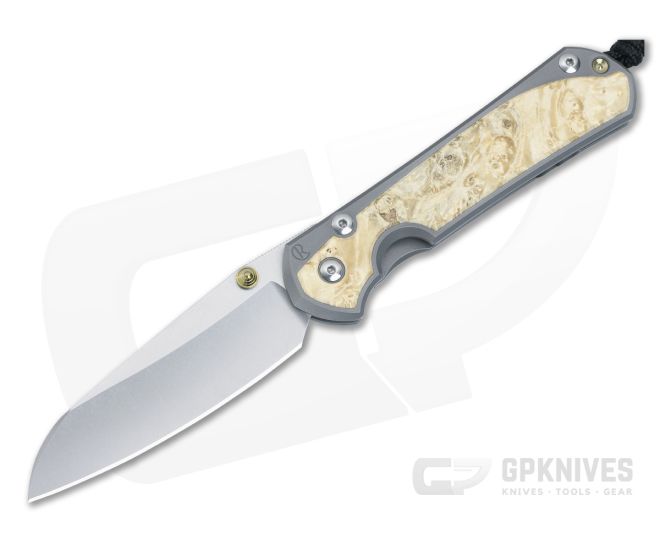 Chris Reeve Large Sebenza 31 Frame Lock Folder Box Elder Inlay MagnaCut Insingo L31-1126-003 - CRK-L31-1126-003