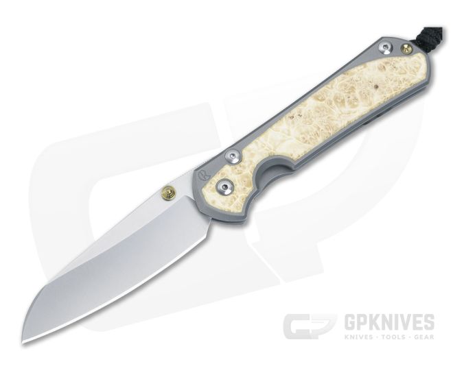 Chris Reeve Large Sebenza 31 Frame Lock Folder Box Elder Inlay MagnaCut Insingo L31-1126-004 - CRK-L31-1126-004