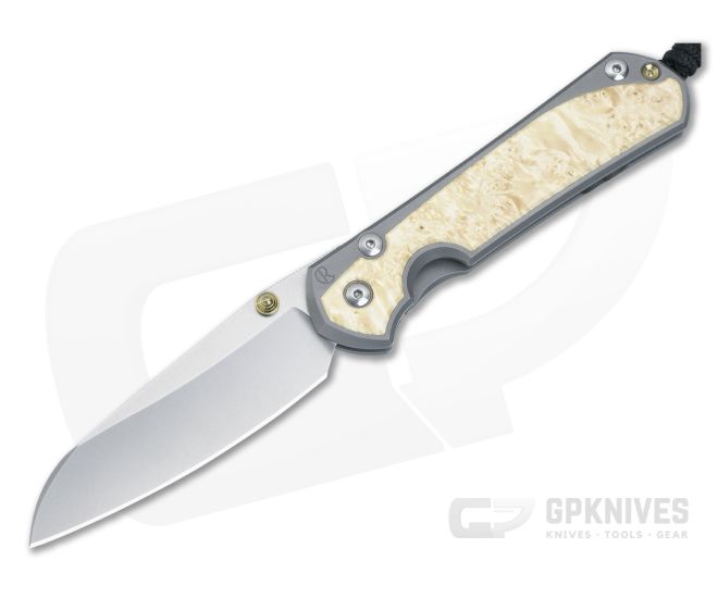 Chris Reeve Large Sebenza 31 Frame Lock Folder Box Elder Inlay MagnaCut Insingo L31-1126-005 - CRK-L31-1126-005
