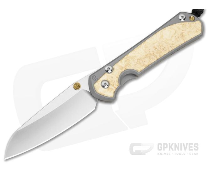 Chris Reeve Large Sebenza 31 Magnacut Insingo Box Elder - CRK-L31-1126-017