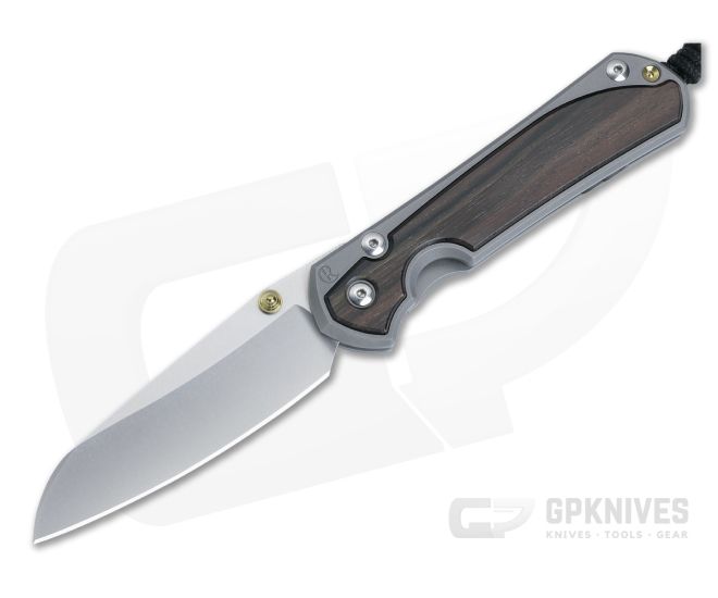 Chris Reeve Large Sebenza 31 Frame Lock Folder Macassar Ebony Inlay MagnaCut Insingo L31-1128-004 - CRK-L31-1128-004