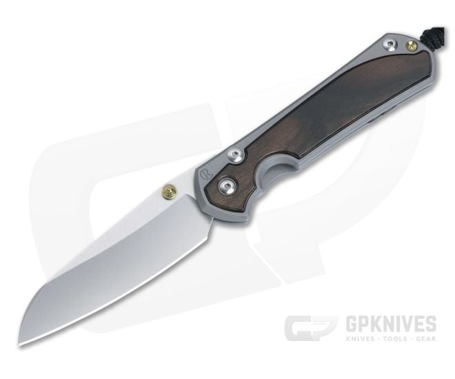 Chris Reeve Large Sebenza 31 Frame Lock Folder Macassar Ebony Inlay MagnaCut Insingo L31-1128 - CRK-L31-1128