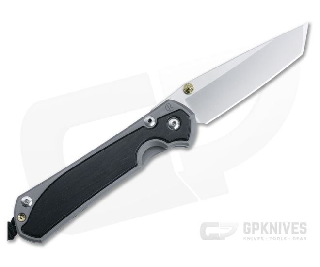 Chris Reeve Large Sebenza 31 Left Handed Frame Lock Bog Oak Inlay MagnaCut Tanto Point L31-1131-001 - CRK-L31-1131-001