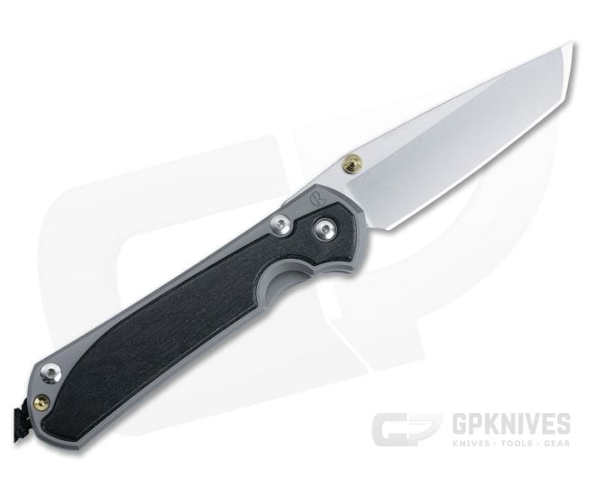 Chris Reeve Large Sebenza 31 Left Handed Frame Lock Bog Oak Inlay MagnaCut Tanto Point L31-1131 - CRK-L31-1131