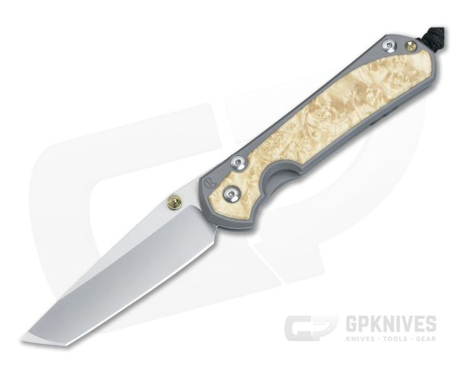 Chris Reeve Large Sebenza 31 Frame Lock Folder Box Elder Inlay MagnaCut Tanto L31-1132-008 - CRK-L31-1132-008