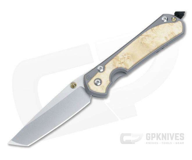Chris Reeve Large Sebenza 31 Frame Lock Folder Box Elder Inlay MagnaCut Tanto L31-1132-009 - CRK-L31-1132-009