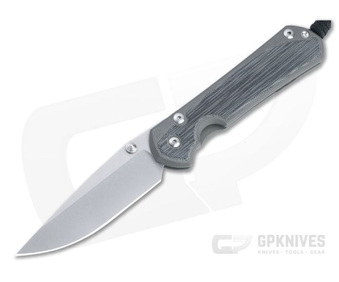 Chris Reeve Large Sebenza 31 Black Canvas Micarta Inlay S35VN Drop Point Folder - CRK-L31-1200