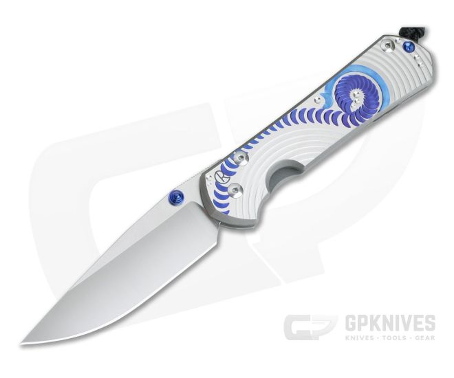 Chris Reeve Large Sebenza 31 Unique Graphic Drop Point L31-1400-001 - CRK-L31-1400-001