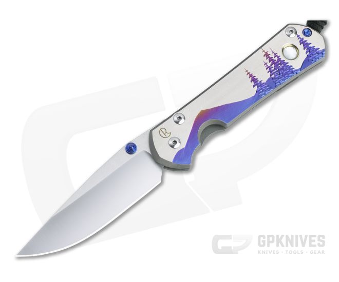 Chris Reeve Large Sebenza 31 S45VN MOP "Night Sky" Unique Graphic Folder 022 - CRK-L31-1408-022