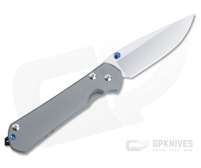 Chris Reeve Large Sebenza 31 Left Hand Magnacut Glass Blasted - CRK-L31-1645