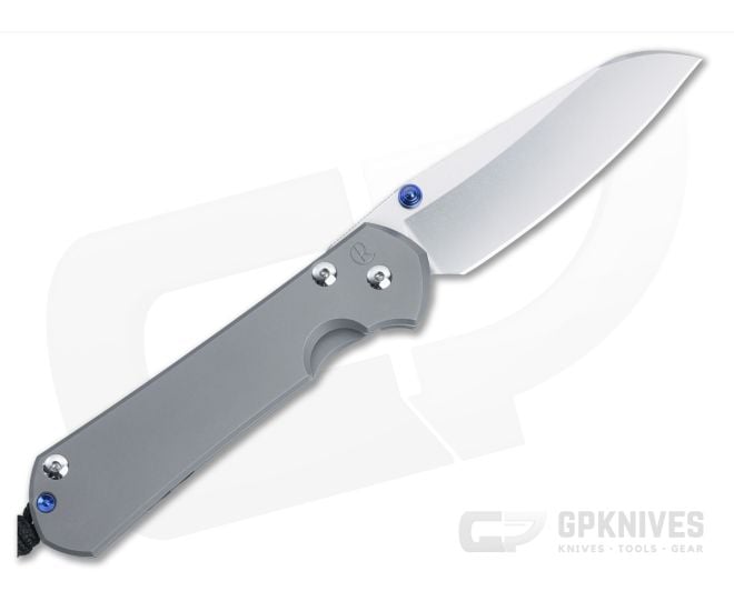 Chris Reeve Large Sebenza 31 Left Hand Insingo Glass Blasted - CRK-L31-1686