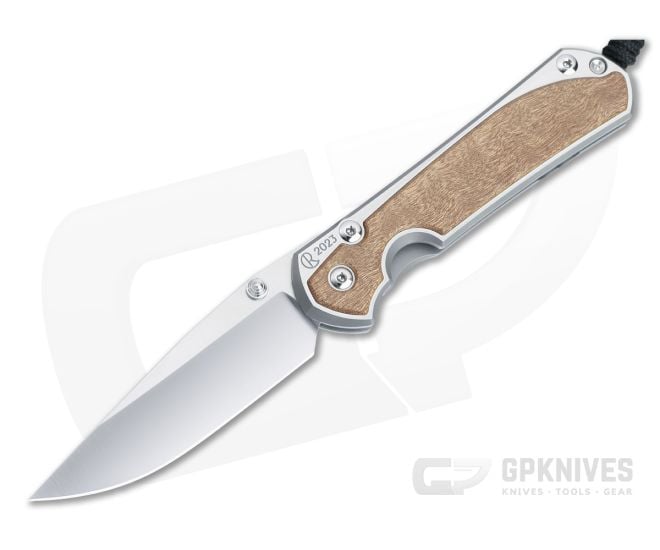 Chris Reeve Large Sebenza 31 GP Exclusive Annual Sapele Mahogany Polished MagnaCut Drop Point L31-1713 - CRK-L31-1713