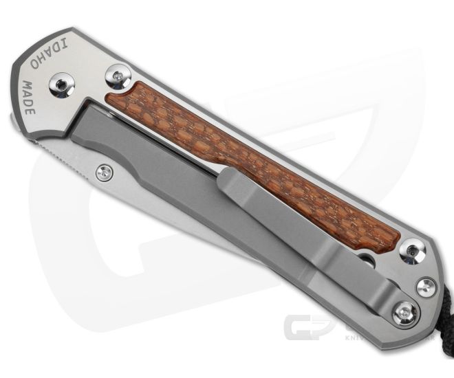 Chris Reeve Large Sebenza 31 Left Hand 2026 Leopard Wood