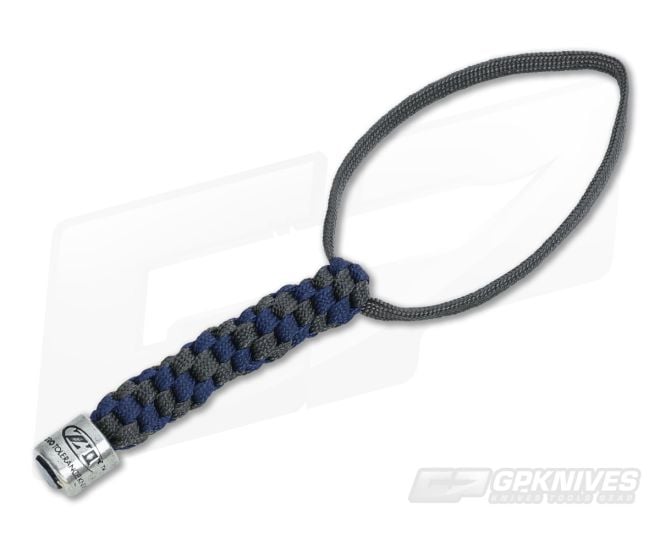 Zero Tolerance Lanyard Gray and Blue - ZT-LANYARD