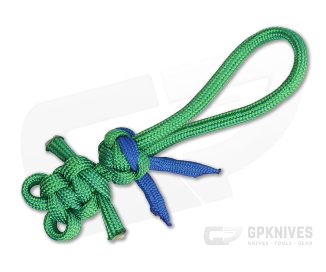 Backcountry Braids "Ninja Turtle" Paracord Lanyard - Leonardo - Blue - BCB-TMNT-BLUE