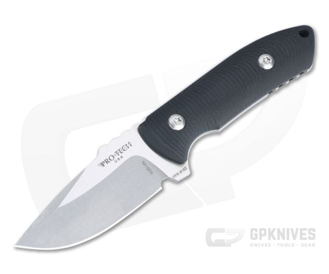 Protech Knives Les George SBR Fixed Two-Tone S35VN Black G10 EDC Fixed Blade LG501 - PT-LG501