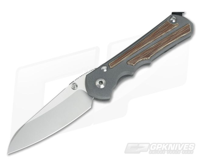 Chris Reeve Large Inkosi Insingo Blade Natural Micarta Inlays - CRK-LIN-1030