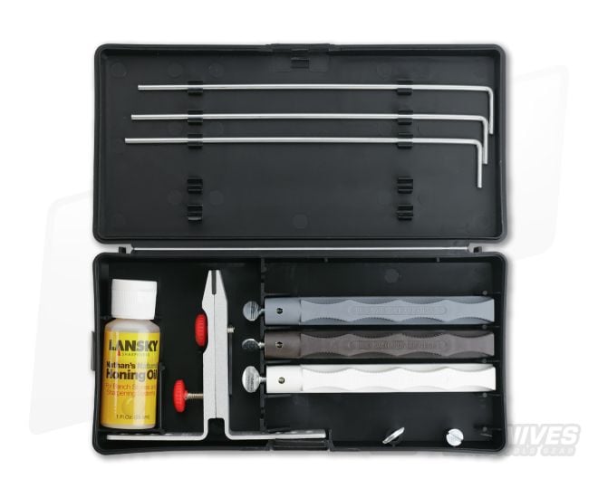Lansky Natural Arkansas Knife Sharpening System LKNAT - LN-LKNAT