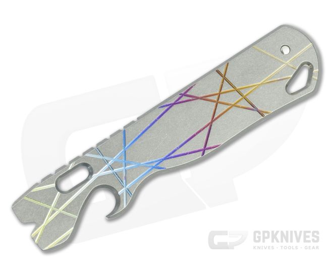 Lynch Northwest All Access Pass AAP v1.6 "Eddie" Logo Fade Anodized Titanium Pocket Tool - LNW-057