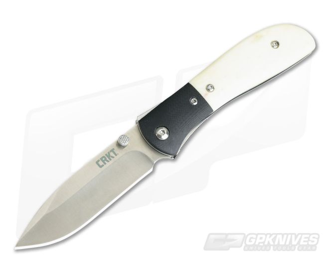 CRKT Carson M4-02 OutBurst Assist White Bone - CRKT-M4-02