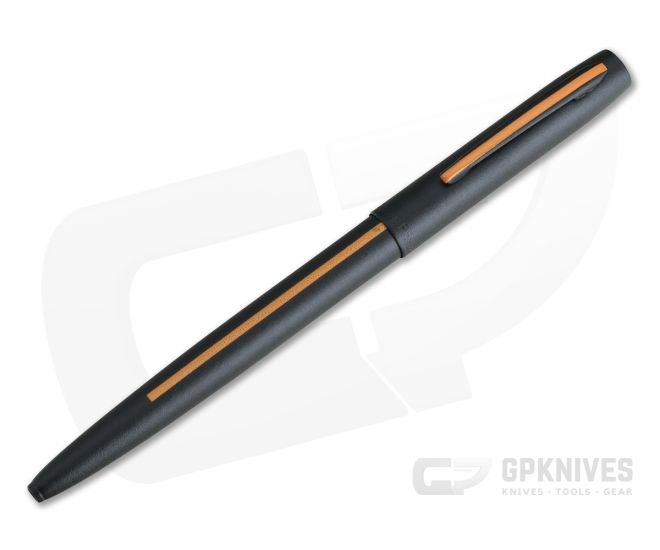 Fisher Space Pen Orange Line Search and Rescue Cap-O-Matic Click Pen M4BSROL - FSP-M4BSROL