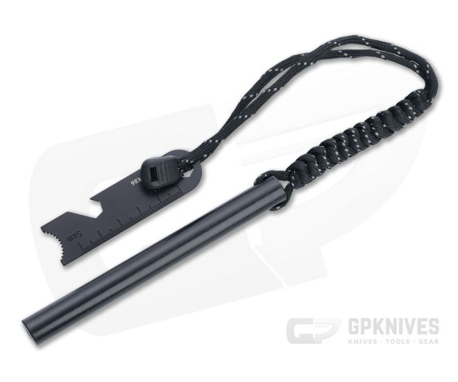 Maratac CountyComm Massive Ferrocerium Rod + Striker and Storage Vault - MAR-117