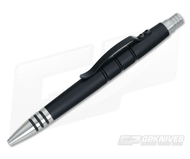Tuff-Writer Mini Click Pen Aluminum Black - TW-MC-AL-BLK