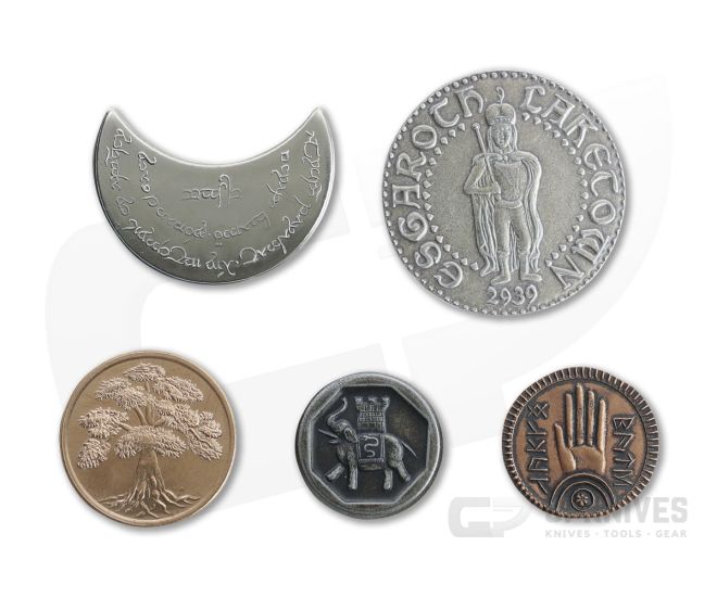 Shire Post Mint The Lord of the Rings Set #2 - Middle-earth Set of Five Coins - SPM-ME-ME-SET02