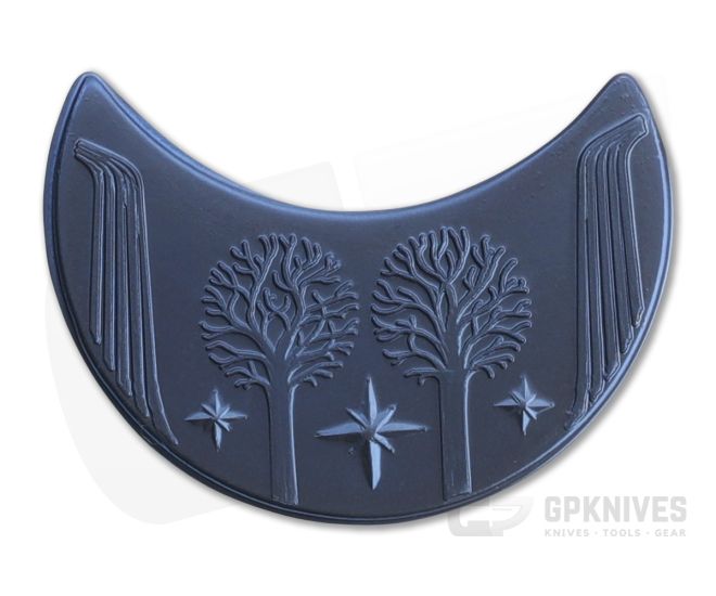 Shire Post Mint The Lord of the Rings Rivendell Mithril Blue Crescent Moon Niobium - SPM-ME-RV-04-MM