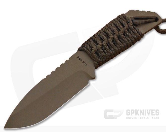 Strider MFS-S Fixed OD Green Cord Wrap Green Cerakote - SK-MFS-S-ODCWG