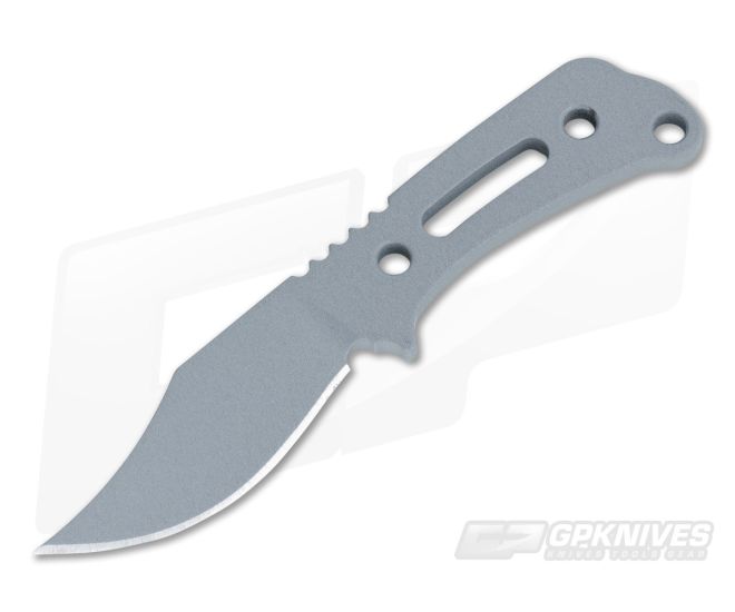 TOPS Mini Bowie Gray Neck Knife - TP-MIBO01