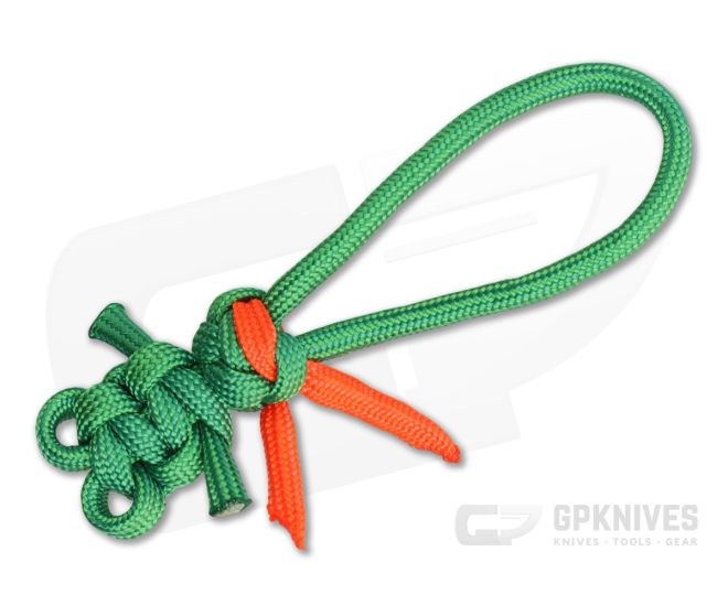 Backcountry Braids "Ninja Turtle" Paracord Lanyard - Michelangelo - Orange - BCB-TMNT-ORG