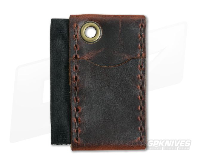 Hitch & Timber Micro Runt Autumn Harvest Leather EDC Slip & Pen Holder - HT-MICRORUNT-AH