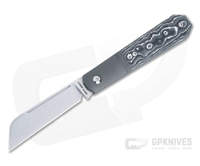 Jack Wolf Knives Midnight Jack Slip Joint White Storm MIDNI-02-FC-WS - JWK-MIDNI-02-FC-WS