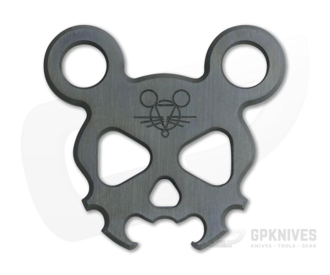 GiantMouse Morbid Mouse Mini Zirconium Bottle Opener Keychain - GM-MM-MINI-ZIRC