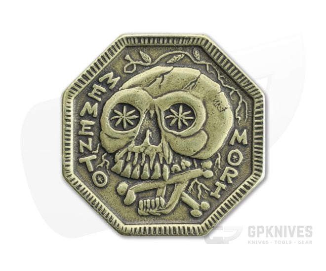 Shire Post Mint | Memento Mori - Memento Vivere Coin Brass - SPM-MM-BS