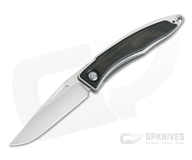 Chris Reeve Mnandi Bog Oak Wood Gentleman's Titanium Frame Lock Folder MNA-1000-005 - CRK-MNA-1000-005