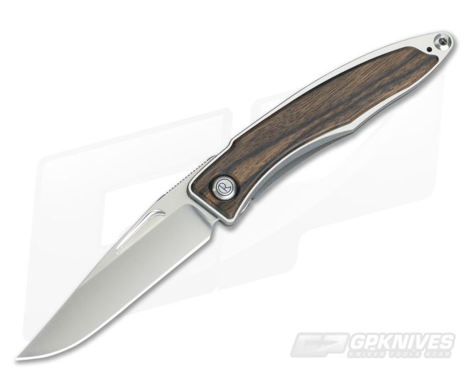 Chris Reeve Mnandi Macassar Ebony Wood Inlays 1016-003 - CRK-MNA-1016-003