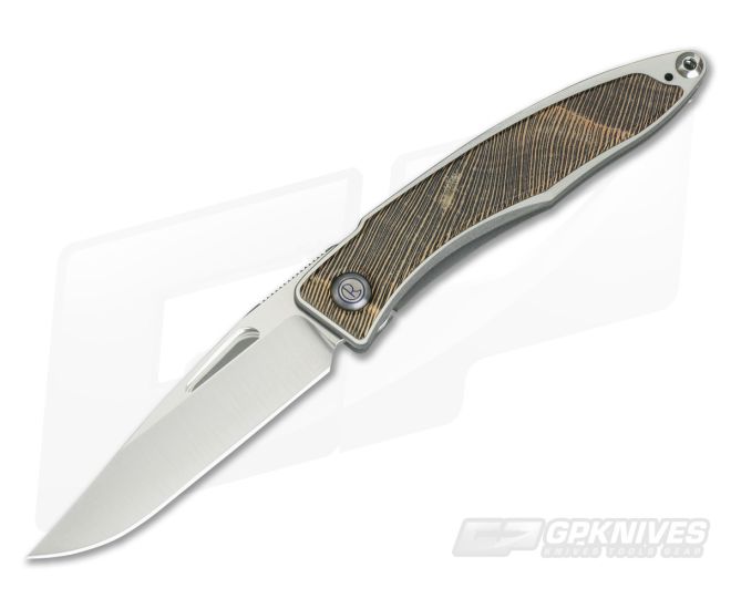 Chris Reeve Mnandi Striped Platan Wood Inlays - CRK-MNA-1108