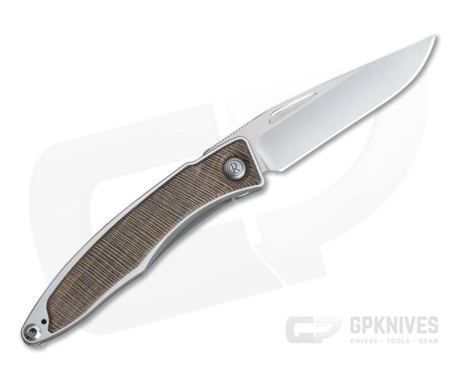 Chris Reeve Mnandi Left Handed Striped Platan Wood Inlays 1109-001 - CRK-MNA-1109-001