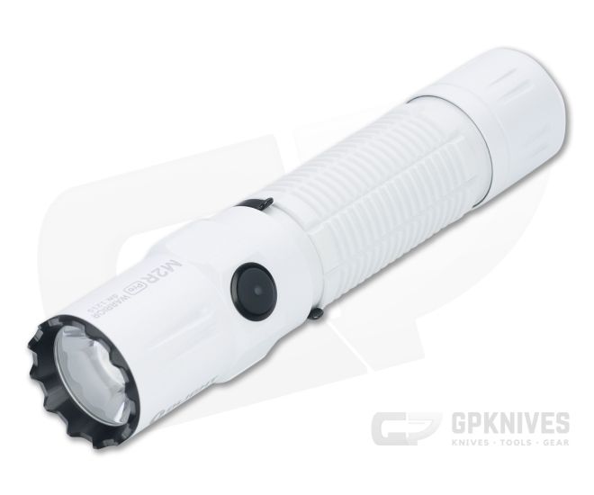 Olight M2R Pro Warrior White LTD Tactical Rechargeable 1800 Lumen Neutral White LED Flashlight - OL-M2R-PRO-WHITE