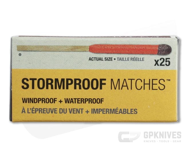 UCO Gear Stormproof Matches - 25 Matches - UCO-MT-SM1