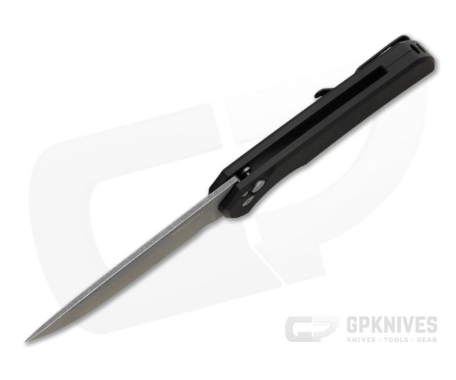 Protech Mordax - Black Aluminum Handle - Acid Wash CPM-20CV
