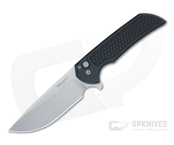 Protech Mordax MagnaCut Button Lock Flipper Honeycomb Texture MX105 - PT-MX105