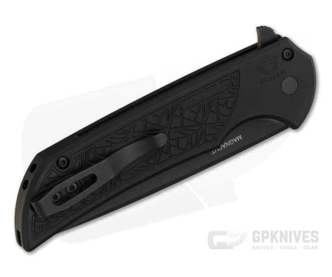 Protech Mordax - NEXUS Black Handle - Black DLC Magnacut