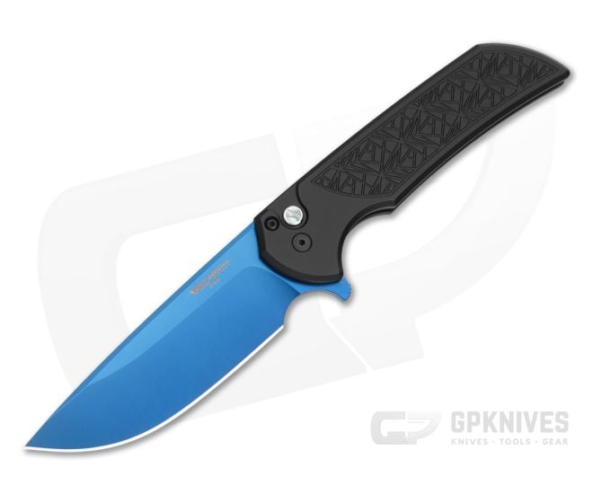 Protech Mordax - Nexus Black Handle - Sapphire Blue Magnacut